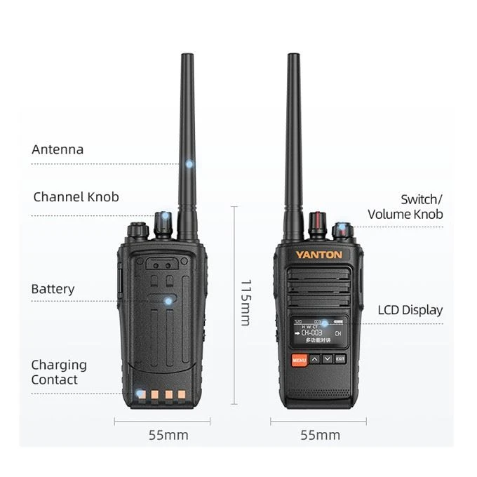 5w Walkie Talkie Communication